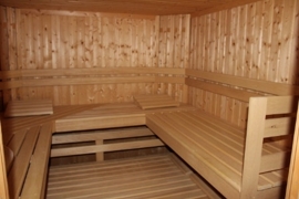 Sauna im UG
