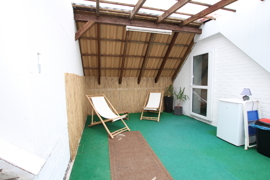 Überdachte Terrasse