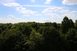 Ausblick auf die Arena