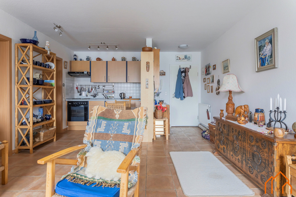 Wohn- und Küchenbereich EG Wohnung