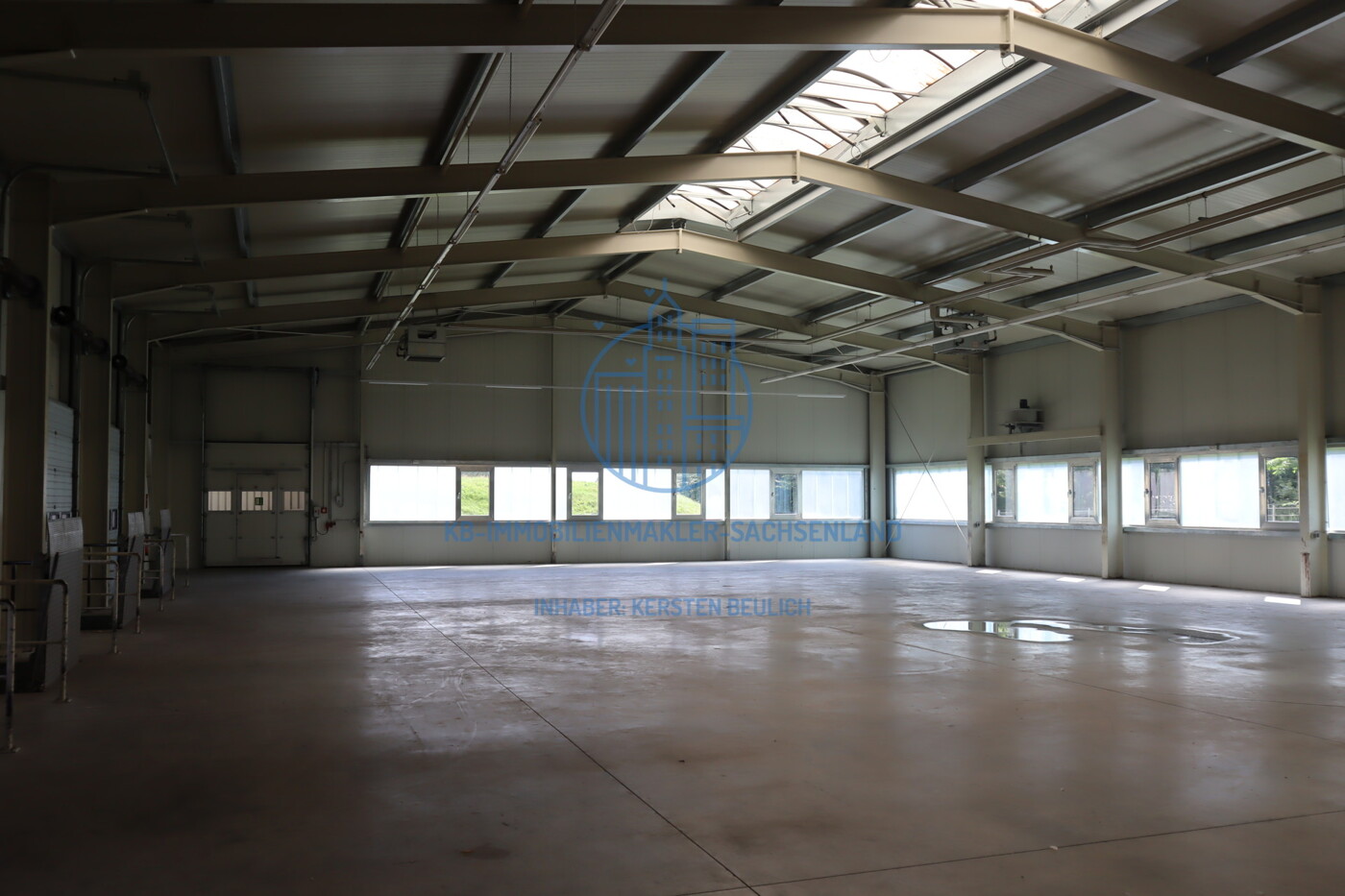 Innenausstattung der Warmhalle