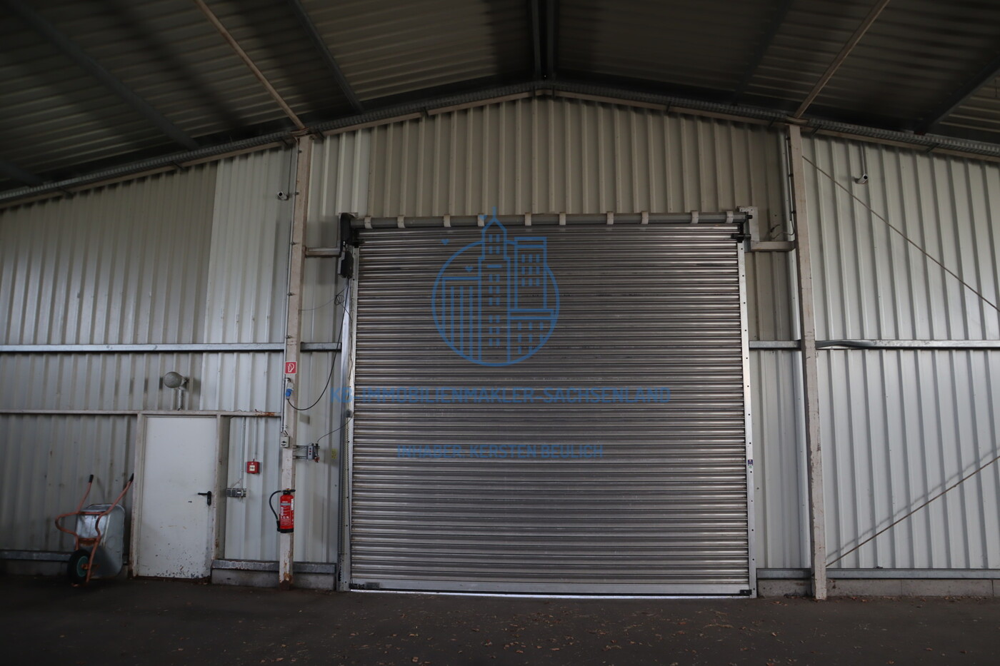 Toreinfahrt der Kalthalle 