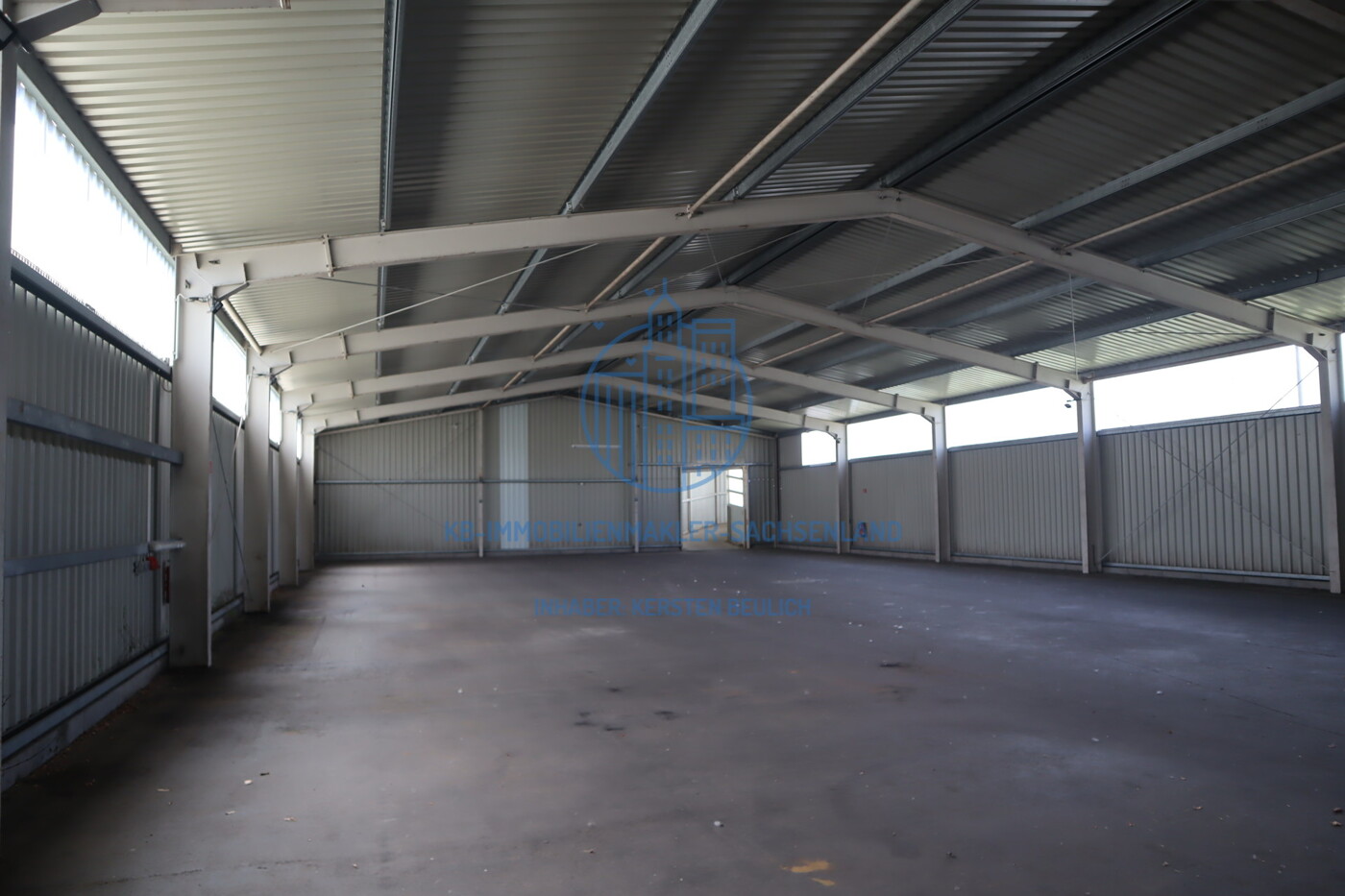 Innenausstattung der Kalthalle