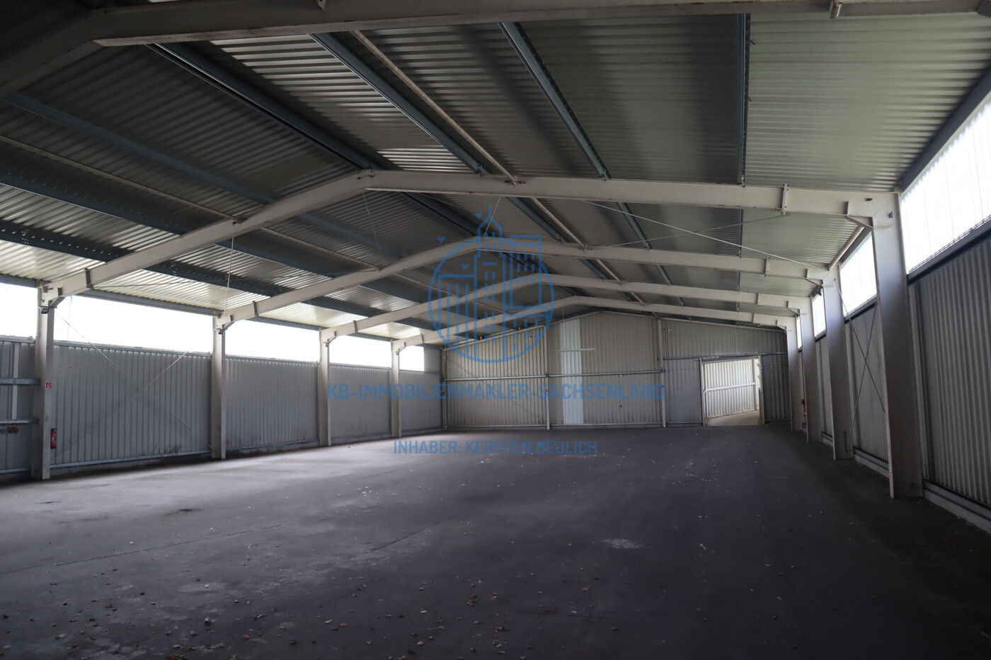 Innenausstattung der Kalthalle