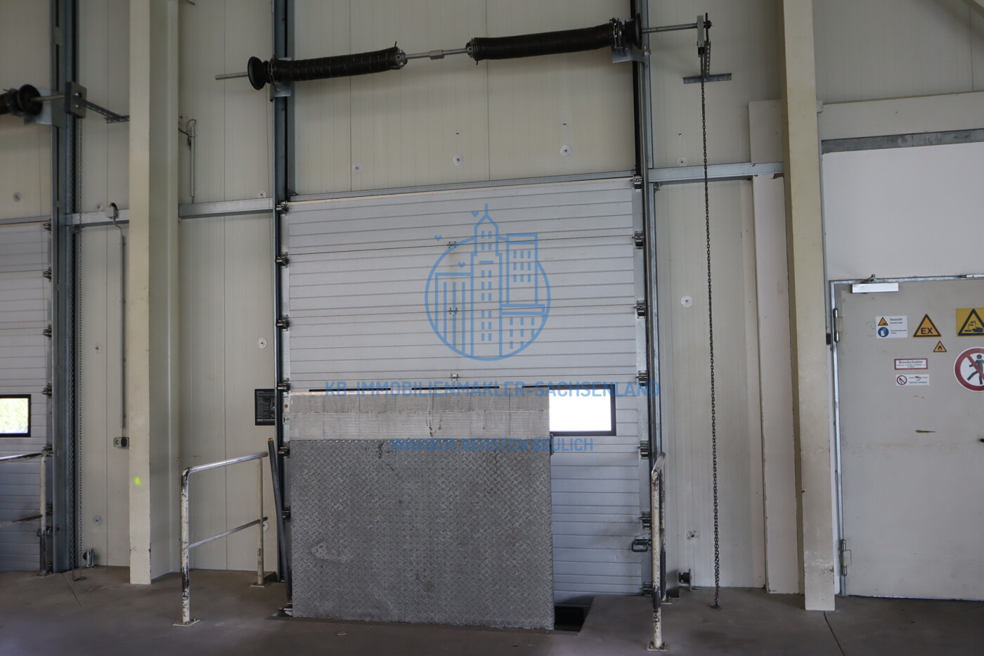 Sektionaltor - Laderampe