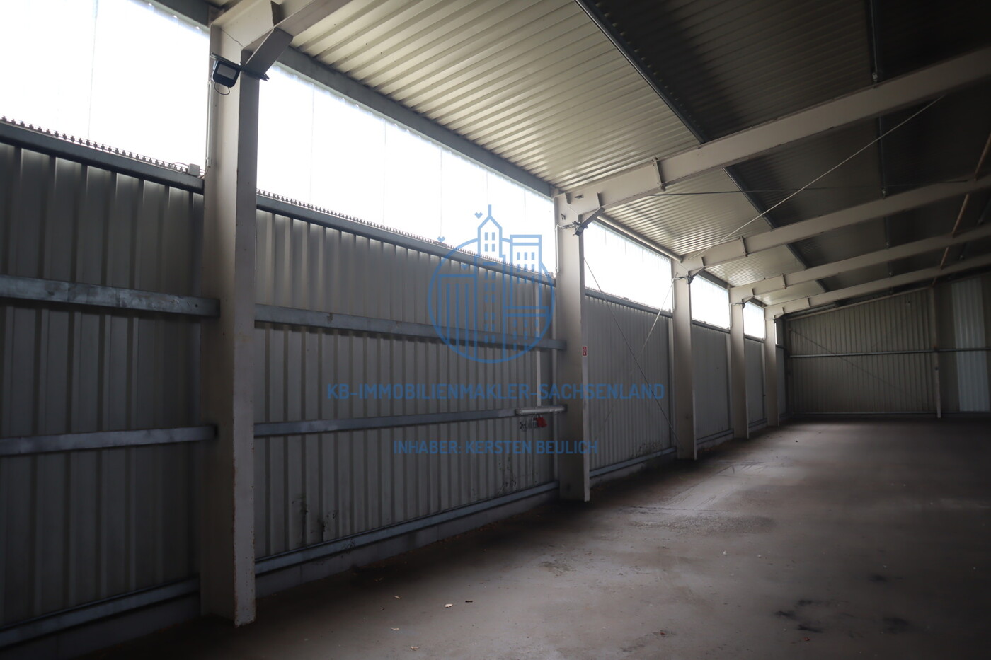 Lichtbäder der Kalthalle