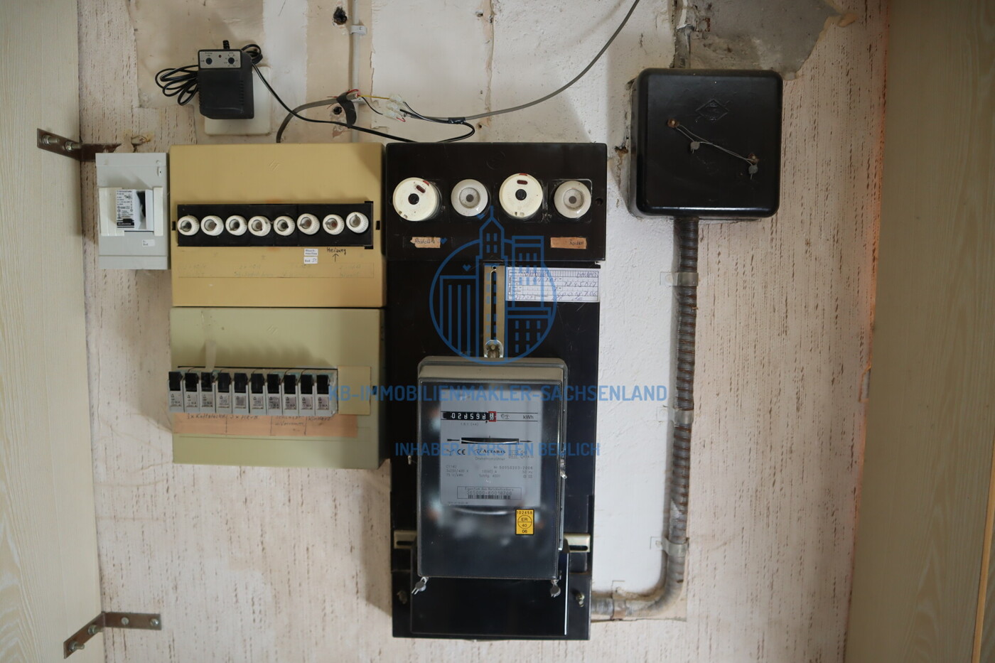 aktuelle Elektroinstallation 