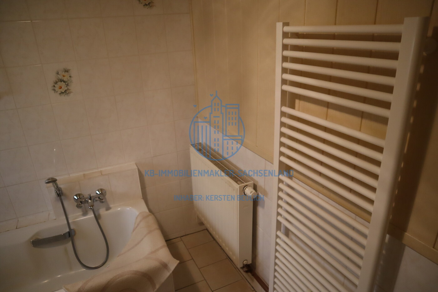 Handtuchheizkörper im Bad