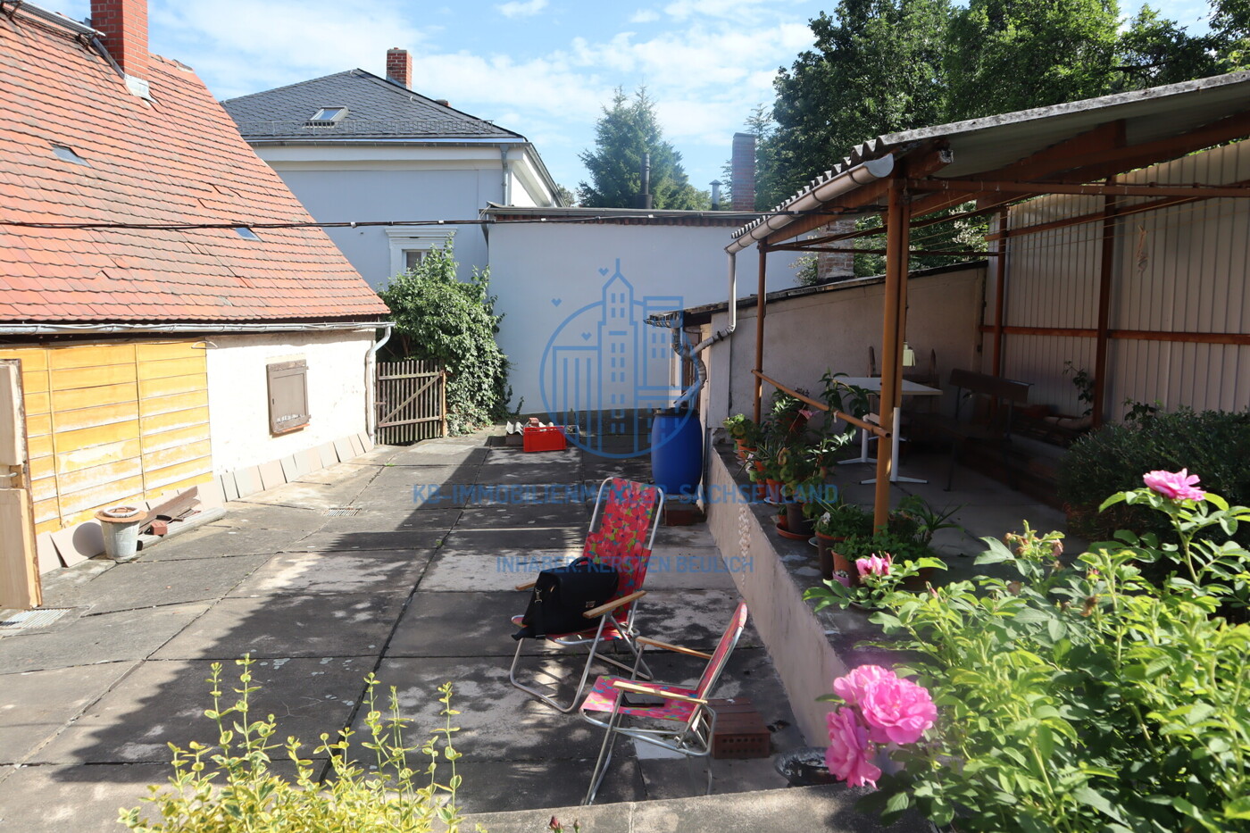 hinterer Grundstücksbereich