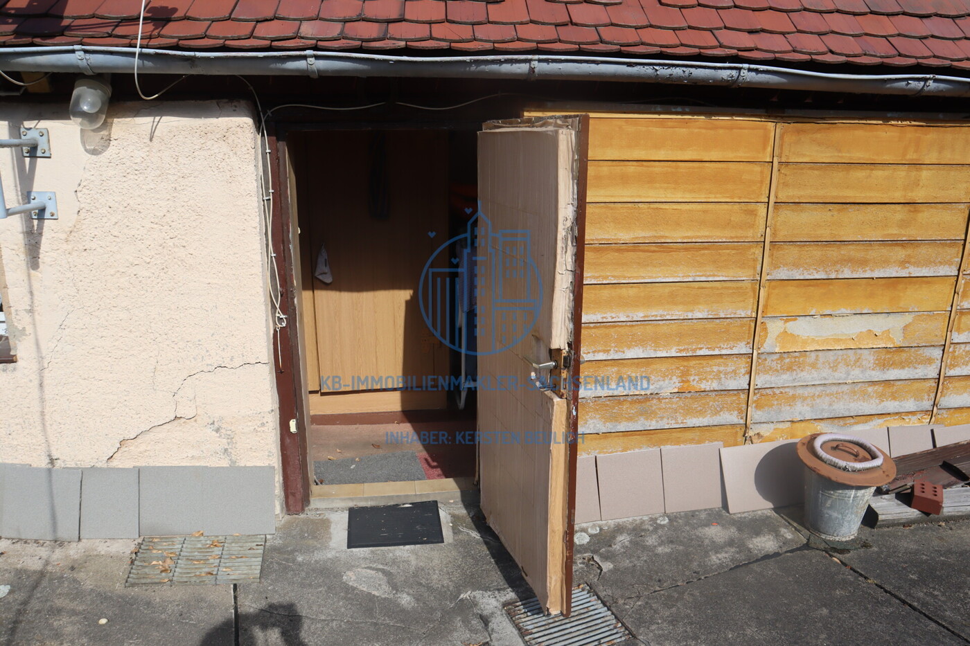 Hinterer Hauseingangsbereich