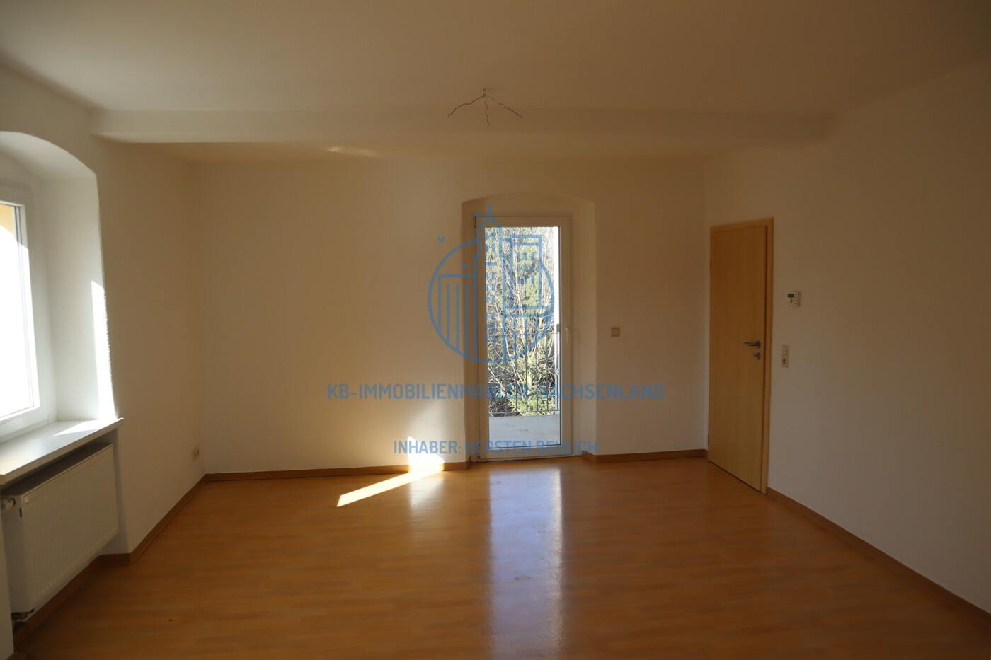 Wohnzimmer der Wohnung im OG 