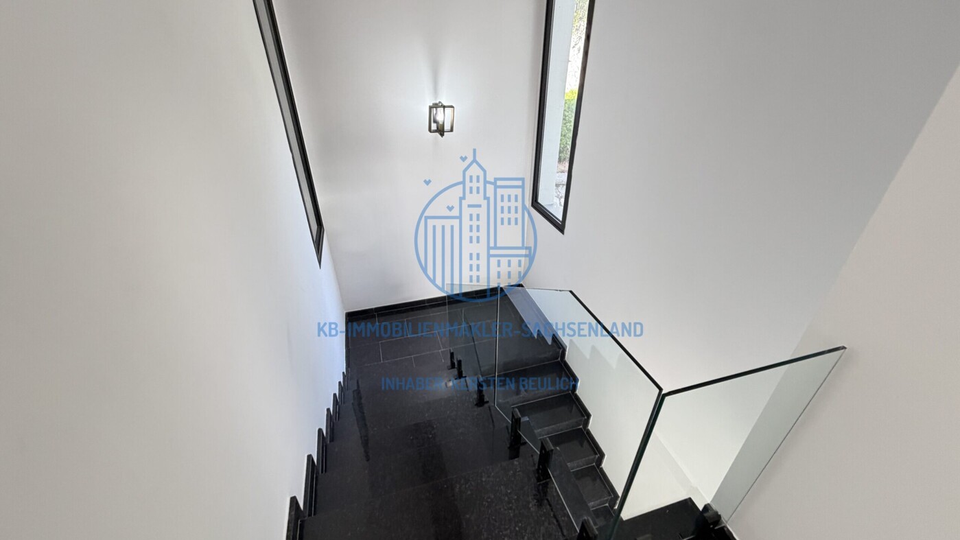 innenliegende Treppe