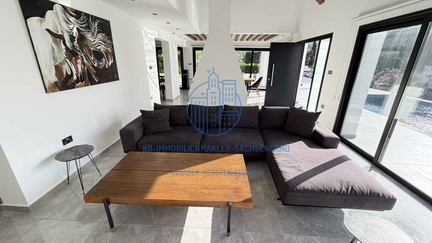 großzügiges Wohnzimmer