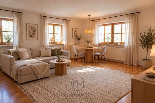 Visualisierung - Wohn-Esszimmer