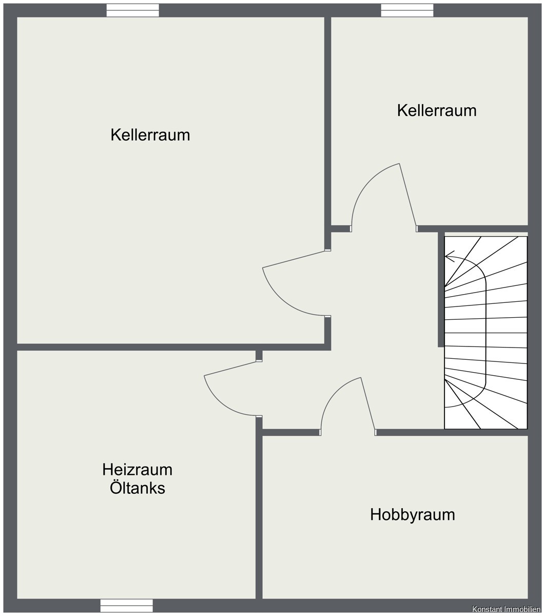 Grundriss Kellergeschoss 