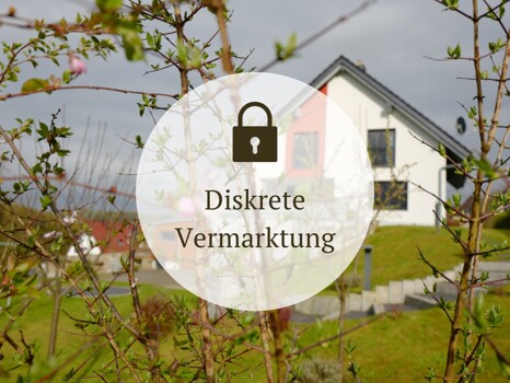 Diskrete Vermarktung _Haus