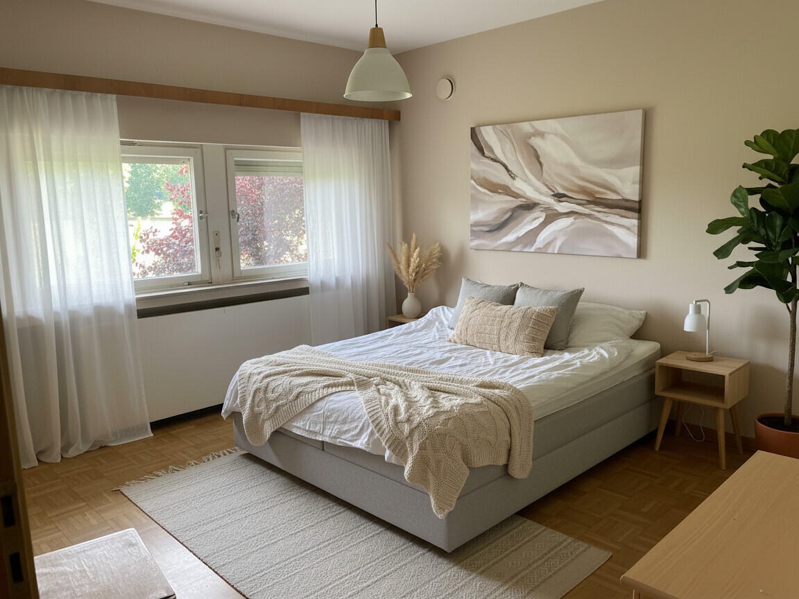 Schlafzimmer Vorschau Visualisierung