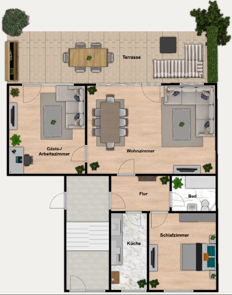 Grundriss nicht maßstabsgetreu!