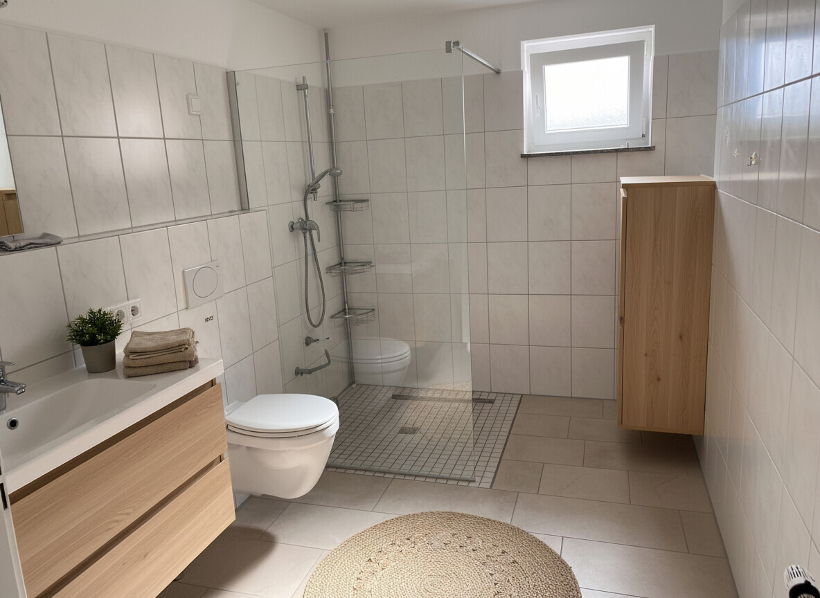 Badezimmer Vorschau Visualisierung