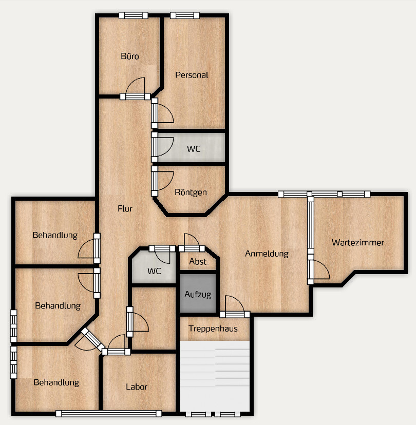 Grundriss nicht maßstabsgetreu!