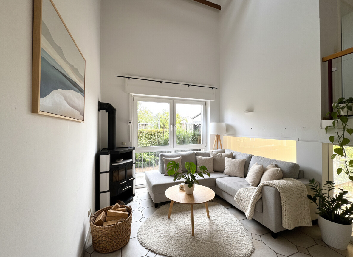 Kaminzimmer Visualisierung Vorschau