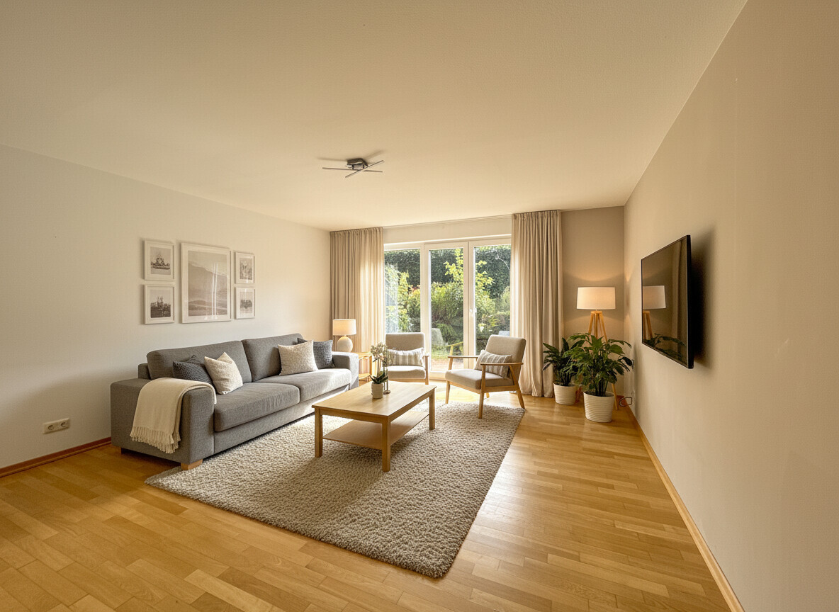 Wohnzimmer Visualisierung Vorschau