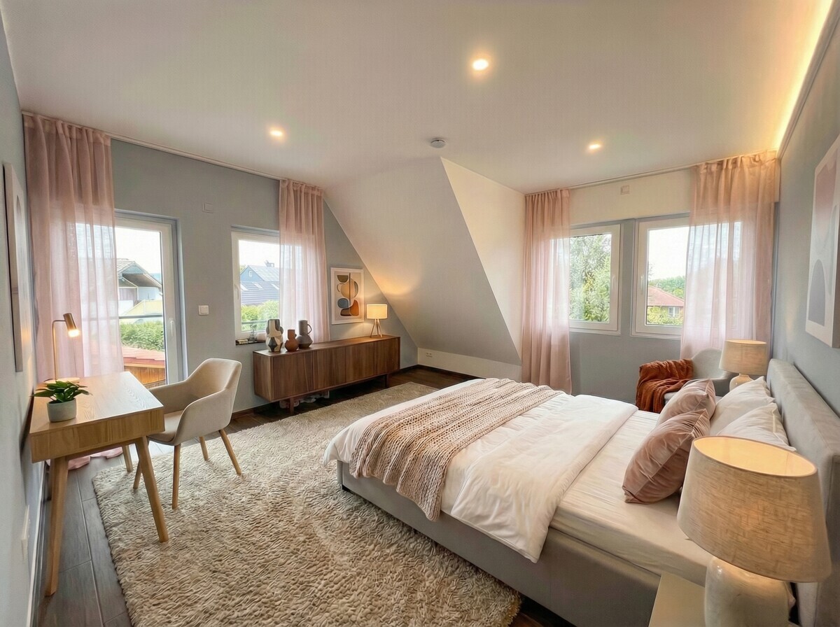 Schlafzimmer OG Visualisierung