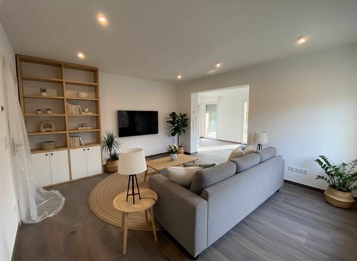 Wohnzimmer Vorschau Visualisierung