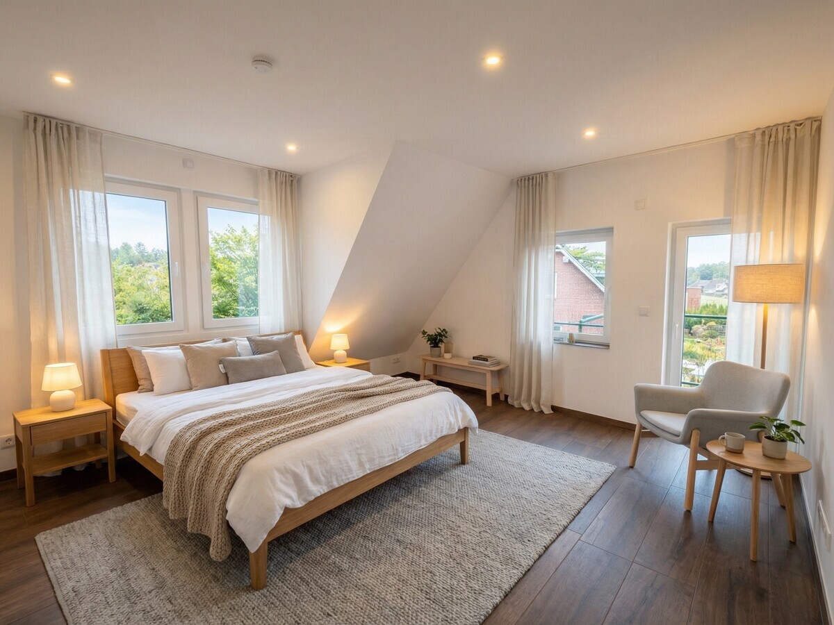 Schlafzimmer OG Visualisierung