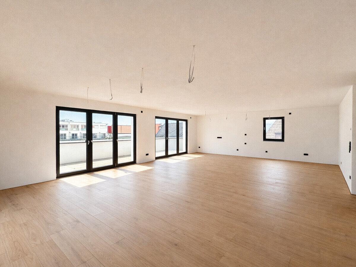 Offener Wohn- und Küchenbereich