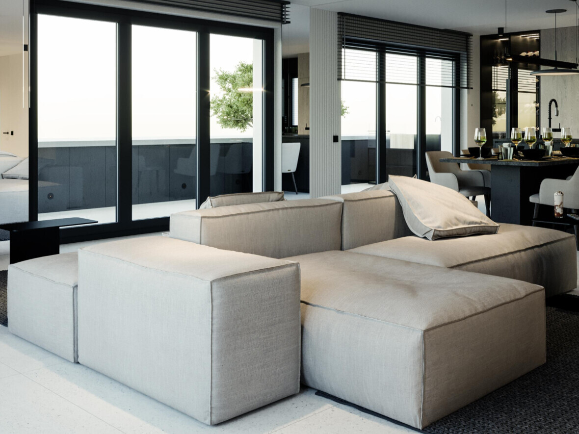 Wohnbereich Visualisierung