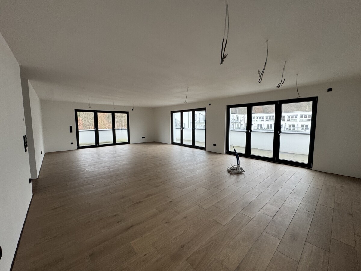 Offener Wohn- und Küchenbereich