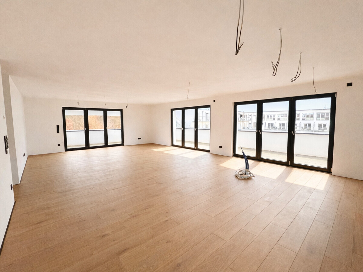 Offener Wohn- und Küchenbereich