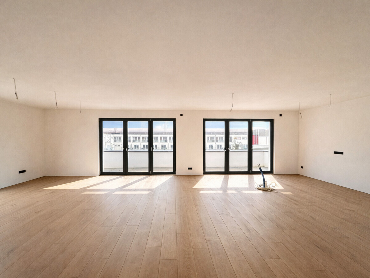 Offener Wohn- und Küchenbereich