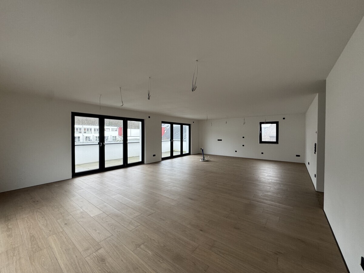 Offener Wohn- und Küchenbereich