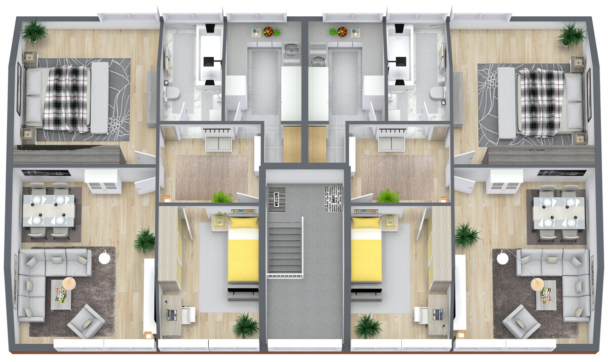 Dachgeschoss nicht maßstabsgetreu!