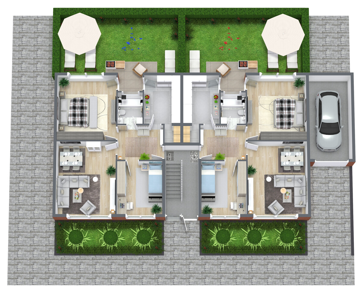 Erdgeschoss nicht maßstabsgetreu!