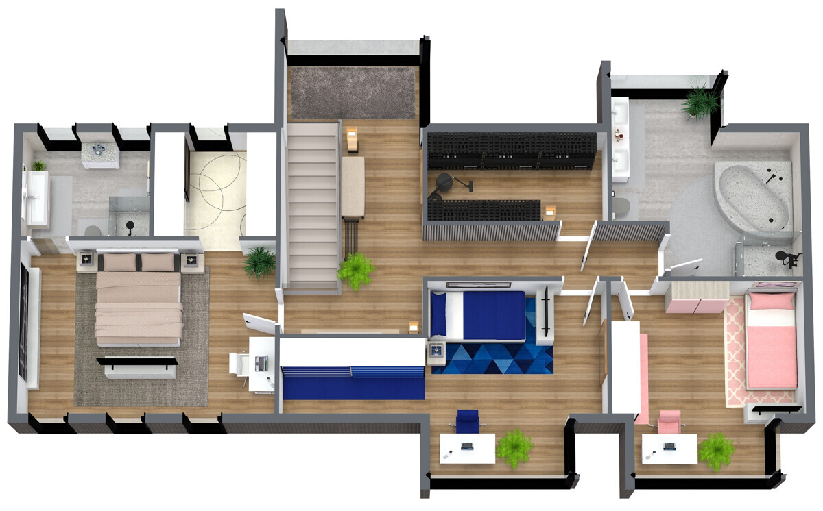 Grundriss OG nicht maßstabsgetreu!