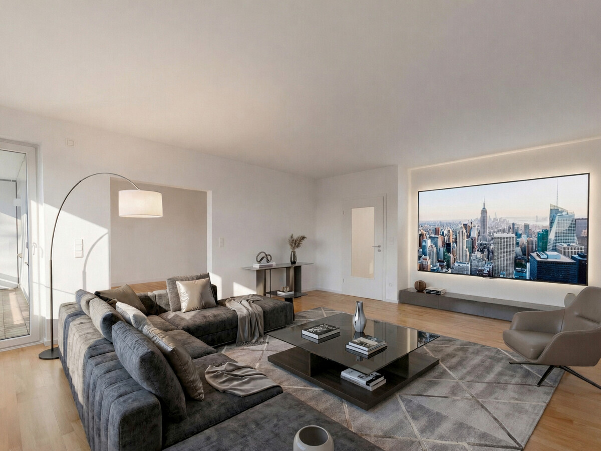 Wohnzimmer Visualisierung