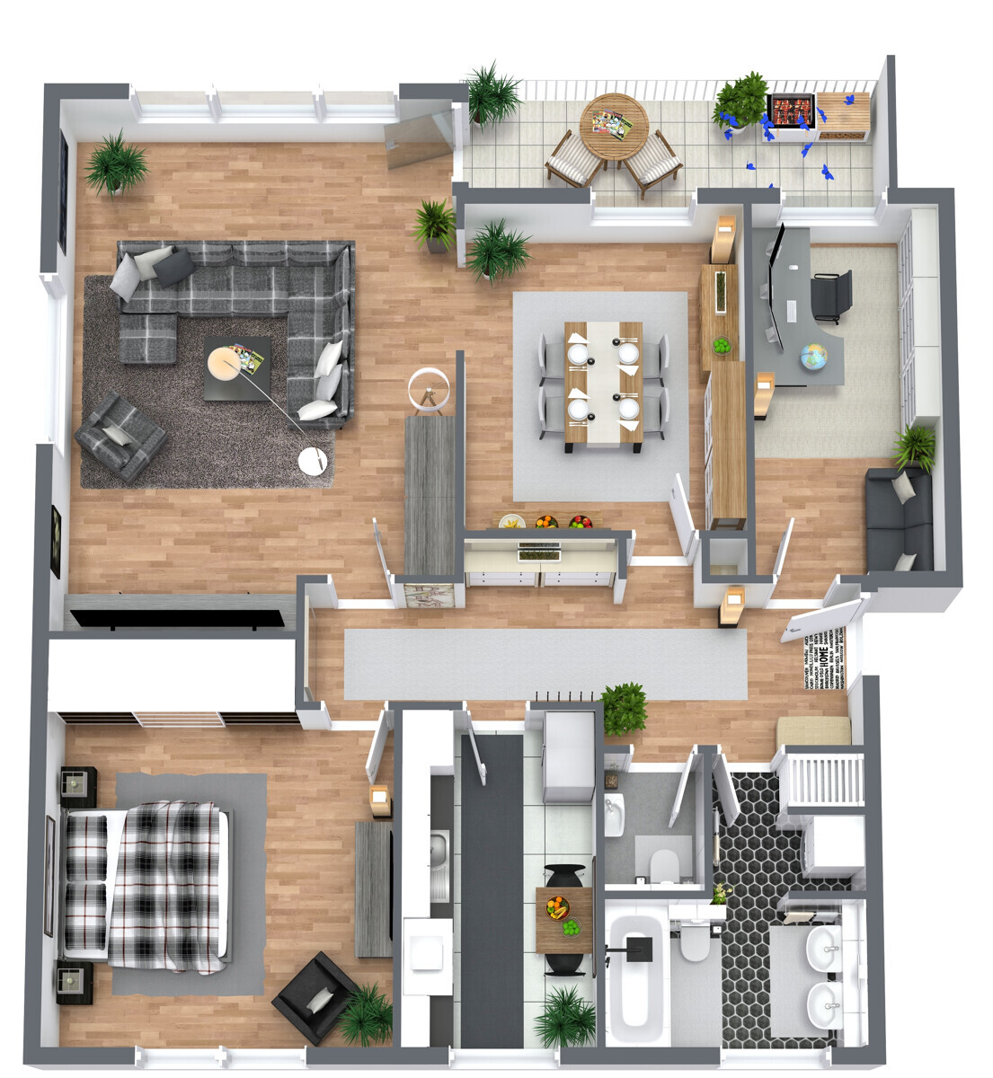 Grundriss NICHT MAßSTABSGETREU!