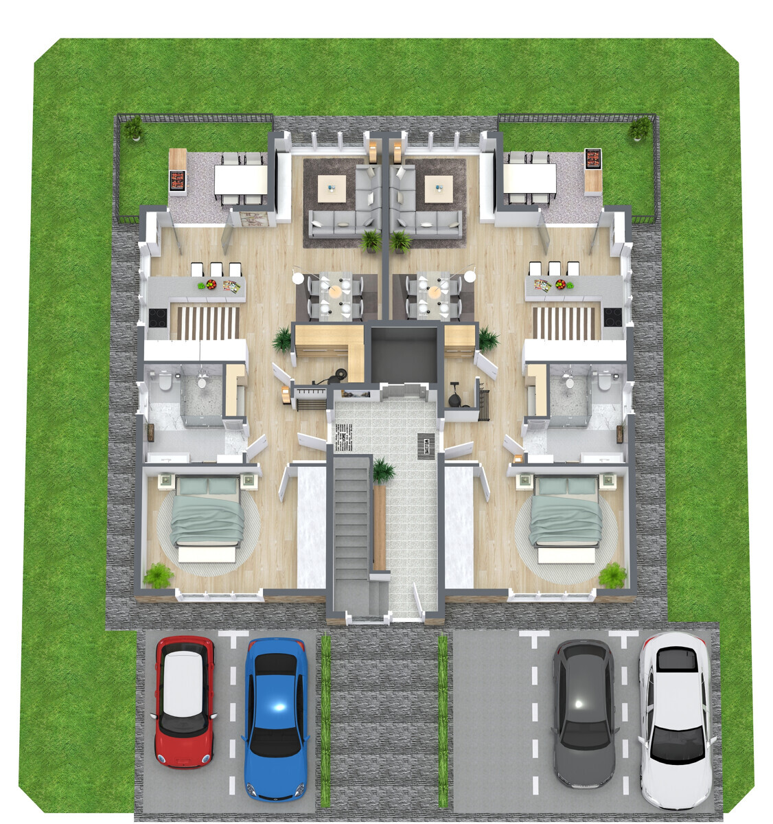 Grundriss EG nicht maßstabsgetrau!