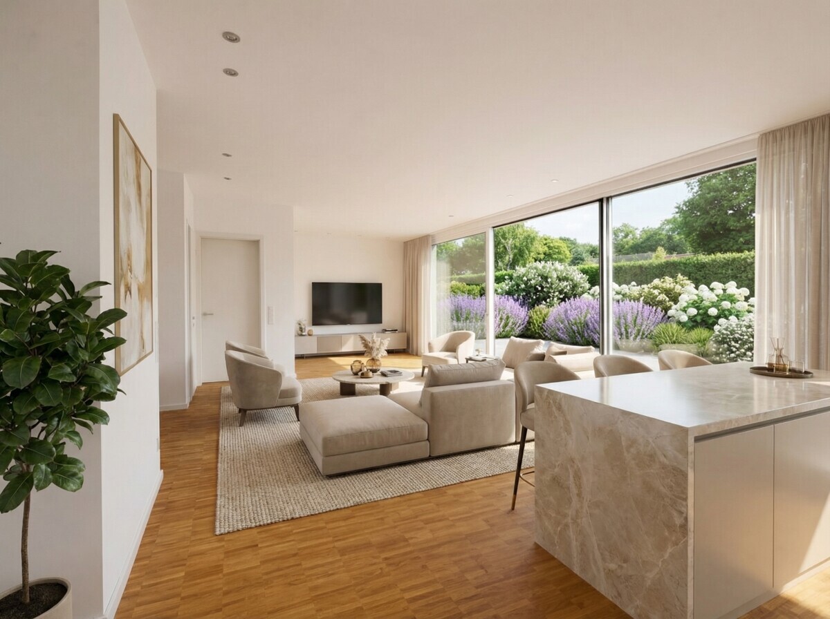 Wohnzimmer Visualisierung