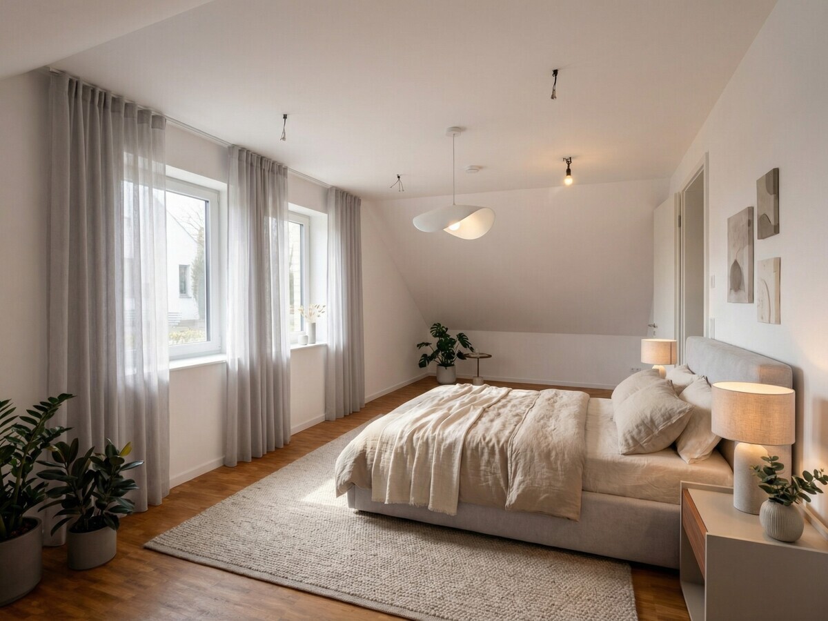 Schlafzimmer Visualisierung