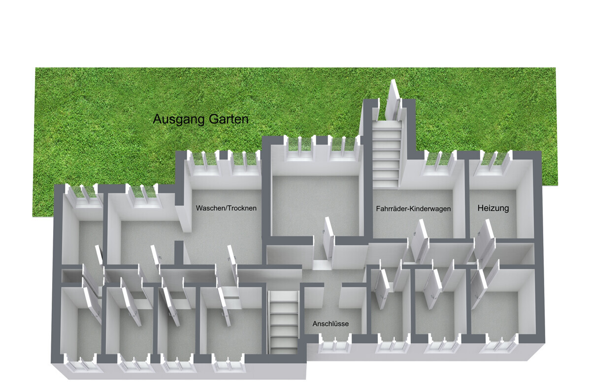 Grundriss Keller Haus-Nr. 8