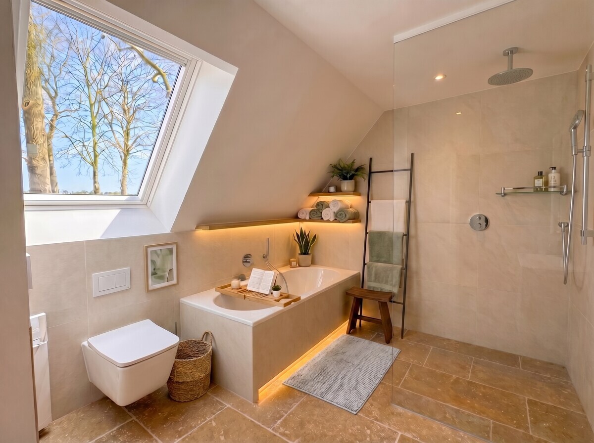 Badezimmer OG Visualisierung