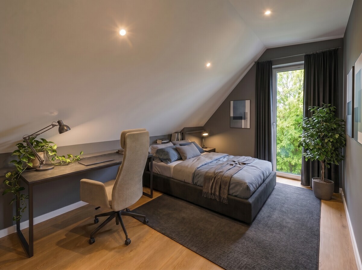 Schlafzimmer Visualisierung