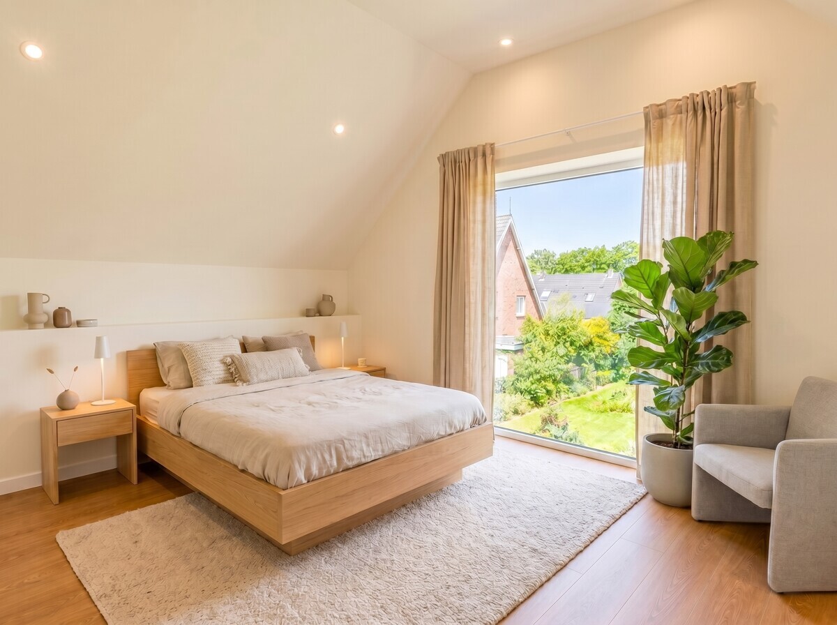 Schlafzimmer Visualisierung