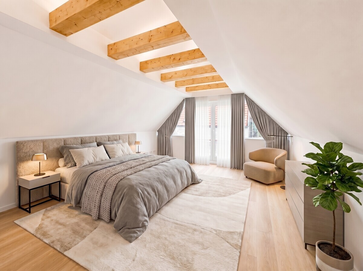 Schlafzimmer Visualisierung