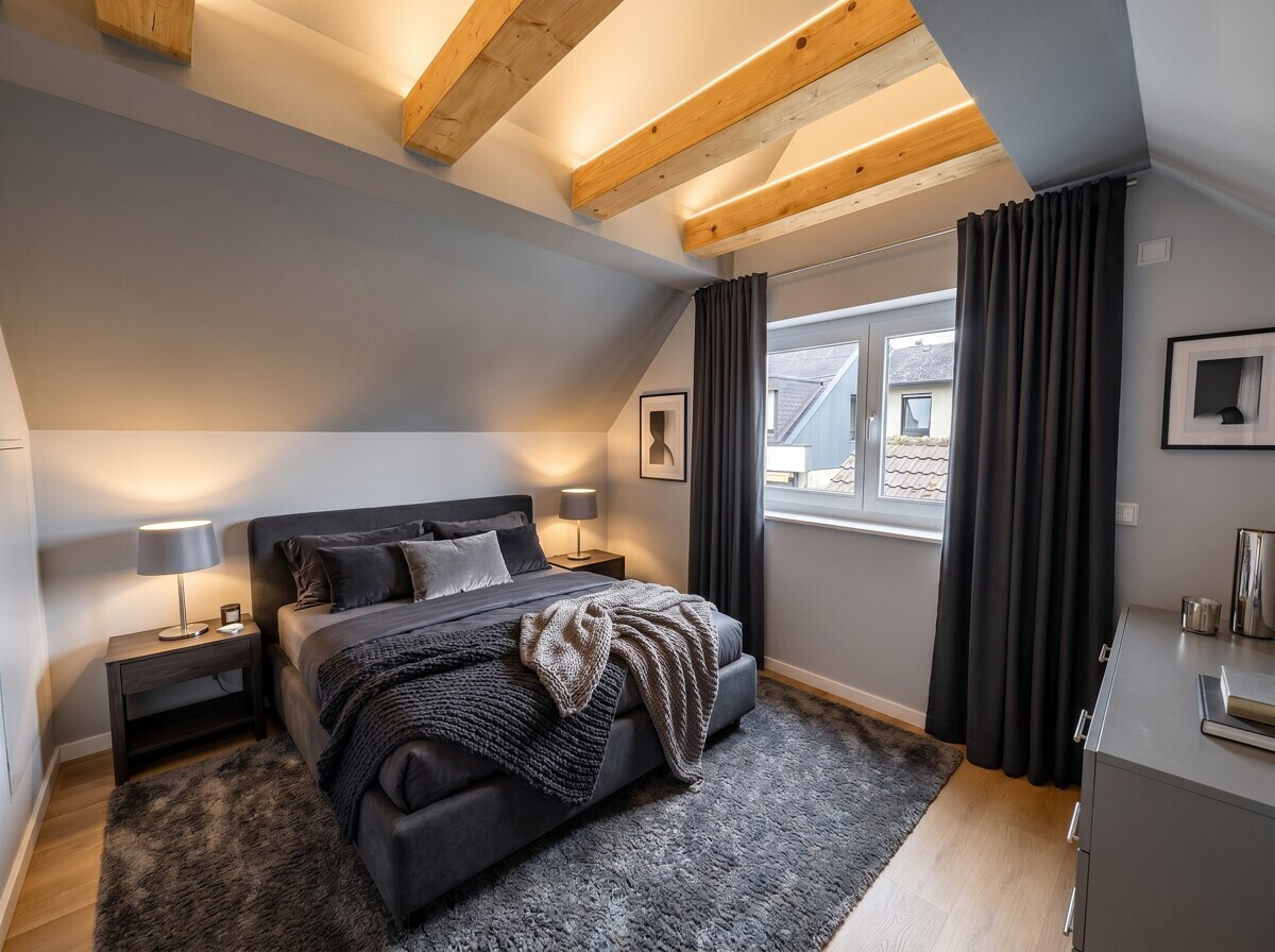 Schlafzimmer Visualisierung