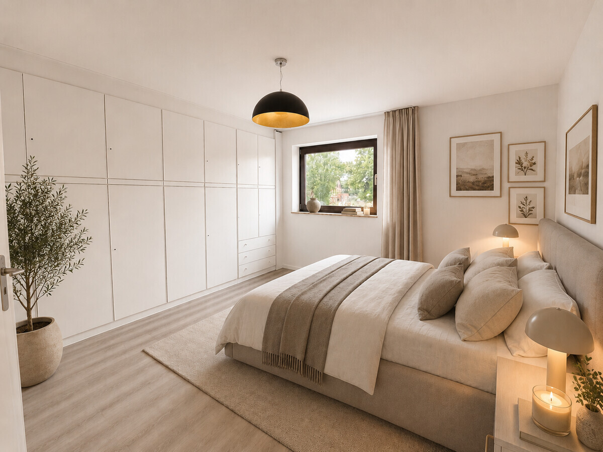 Schlafzimmer Visualisierung